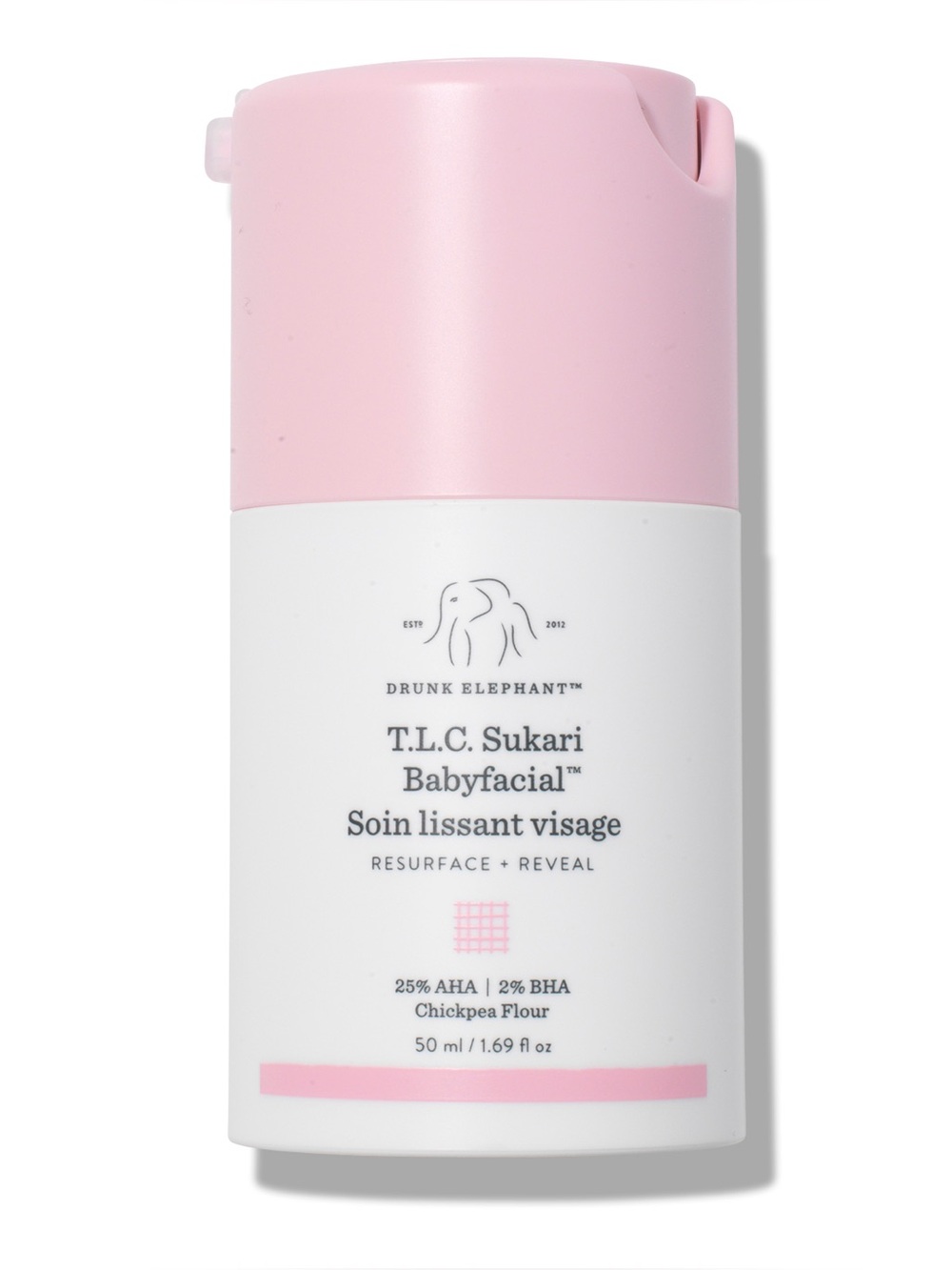 Drunk Elephant T.L.C. Sukari Babyfacial AHA + BHA Mask